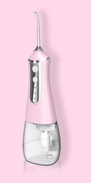 Sleek portable dental water flosser with 3 cleaning modes, perfect for maintaining oral hygiene on-the-go.