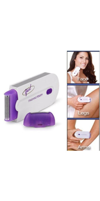 Compact women's hair removal device for face, legs, and arms - convenient and pain-free grooming solution from K-AROLE.
