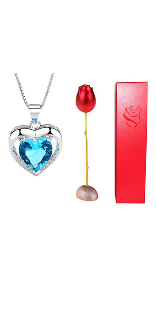 Enchanted Heart Collection: Elegante herzförmige Halsketten aus Kupfer für jeden Anlass
