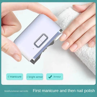 Electric Nail Clippers Mini-portable Nail Piercing Device