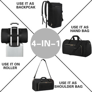Wear-resistant Folding Storage Garment Suit Bag Crossbody