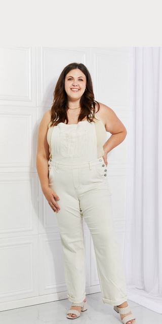 Judy Blue Taylor-Overall mit hoher Taille in voller Größe