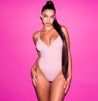 Letnie bikini bez pleców String duży rozmiar seksowny jednolity kolor trójkąt jednoczęściowy strój kąpielowy odzież damska