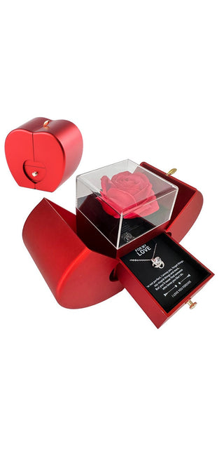 Elegant rose in sleek red box, a thoughtful gift for cherished moments.
