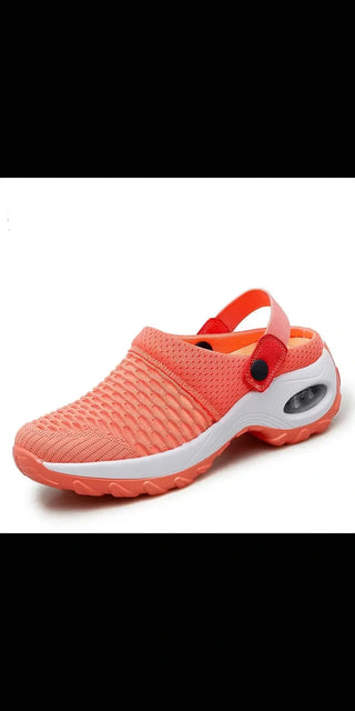 Hollow Out Shoes Mesh Casual Air Cushion Increased Sandals And Slippers K-AROLE